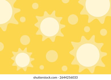 yellow abstract pattern background. template summer concept. vector illustration