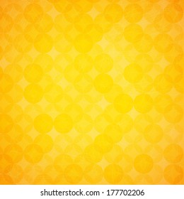 Yellow abstract pattern. Vector illustration for your fresh design. Book cover.