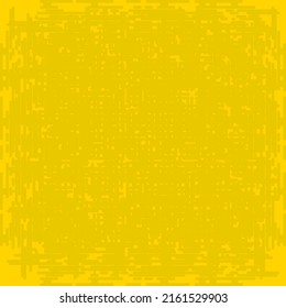Yellow abstract retro background. Space for text.