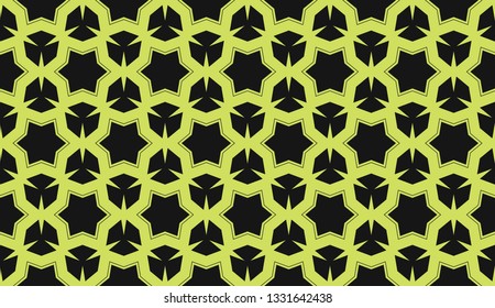 Yellow . abstract seamless geometric pattern. for wallpapers, web page background, surface textures, Image for advertising booklets, banners. Vector illustration
