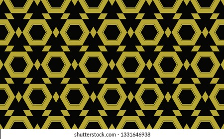 Yellow . abstract seamless geometric pattern. for wallpapers, web page background, surface textures, Image for advertising booklets, banners. Vector illustration