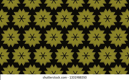 Yellow . abstract seamless geometric pattern. for wallpapers, web page background, surface textures, Image for advertising booklets, banners. Vector illustration
