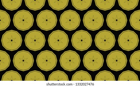 Yellow . abstract seamless geometric pattern. for wallpapers, web page background, surface textures, Image for advertising booklets, banners. Vector illustration