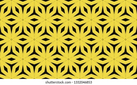 Yellow . abstract seamless geometric pattern. for wallpapers, web page background, surface textures, Image for advertising booklets, banners. Vector illustration