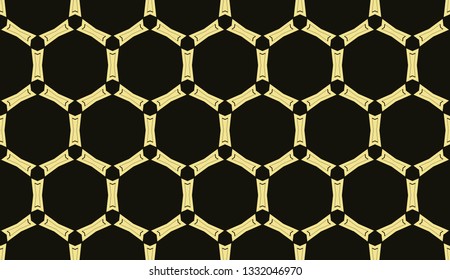 Yellow . abstract seamless geometric pattern. for wallpapers, web page background, surface textures, Image for advertising booklets, banners. Vector illustration
