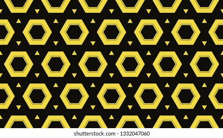 Yellow . abstract seamless geometric pattern. for wallpapers, web page background, surface textures, Image for advertising booklets, banners. Vector illustration