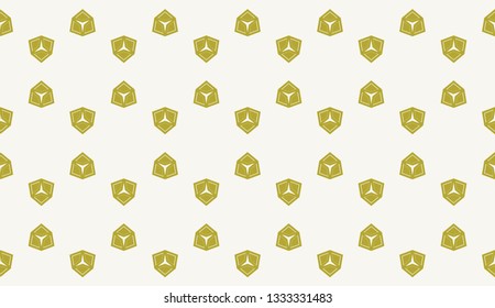 Yellow Abstract Seamless Geometric Pattern Wallpapers Stock Vector ...