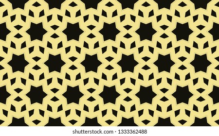 Yellow . abstract seamless geometric pattern. for wallpapers, web page background, surface textures, Image for advertising booklets, banners. Vector illustration