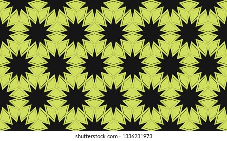 Yellow . abstract seamless geometric pattern. for wallpapers, web page background, surface textures, Image for advertising booklets, banners. Vector illustration