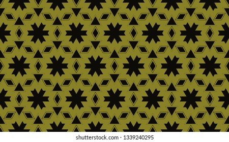 Yellow . abstract seamless geometric pattern. for wallpapers, web page background, surface textures, Image for advertising booklets, banners. Vector illustration