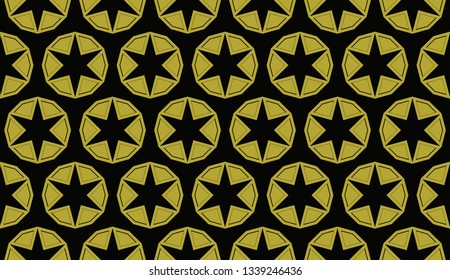Yellow . abstract seamless geometric pattern. for wallpapers, web page background, surface textures, Image for advertising booklets, banners. Vector illustration