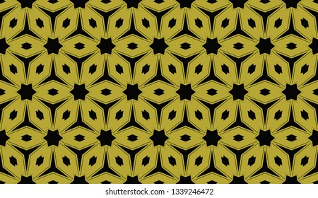 Yellow . abstract seamless geometric pattern. for wallpapers, web page background, surface textures, Image for advertising booklets, banners. Vector illustration
