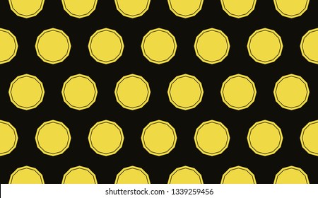 Yellow . abstract seamless geometric pattern. for wallpapers, web page background, surface textures, Image for advertising booklets, banners. Vector illustration