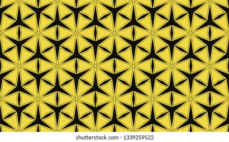 Yellow . abstract seamless geometric pattern. for wallpapers, web page background, surface textures, Image for advertising booklets, banners. Vector illustration