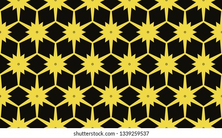 Yellow . abstract seamless geometric pattern. for wallpapers, web page background, surface textures, Image for advertising booklets, banners. Vector illustration
