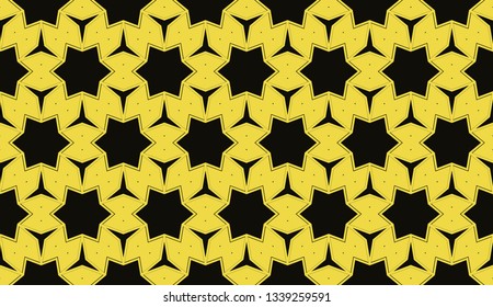 Yellow . abstract seamless geometric pattern. for wallpapers, web page background, surface textures, Image for advertising booklets, banners. Vector illustration