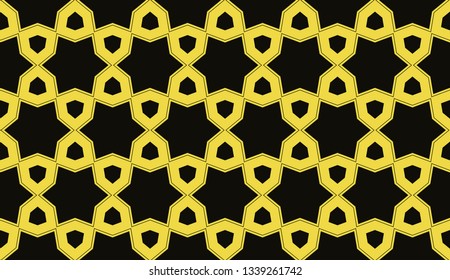 Yellow . abstract seamless geometric pattern. for wallpapers, web page background, surface textures, Image for advertising booklets, banners. Vector illustration