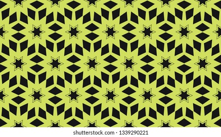 Yellow . abstract seamless geometric pattern. for wallpapers, web page background, surface textures, Image for advertising booklets, banners. Vector illustration