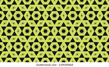 Yellow . abstract seamless geometric pattern. for wallpapers, web page background, surface textures, Image for advertising booklets, banners. Vector illustration