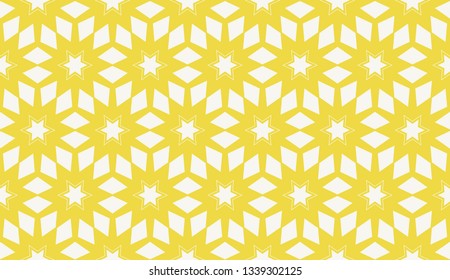 Yellow . abstract seamless geometric pattern. for wallpapers, web page background, surface textures, Image for advertising booklets, banners. Vector illustration
