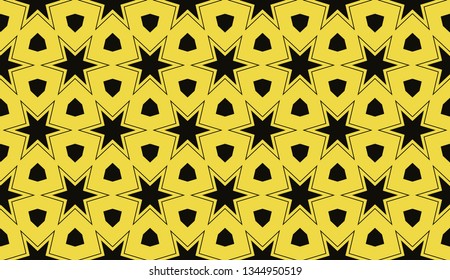Yellow . abstract seamless geometric pattern. for wallpapers, web page background, surface textures, Image for advertising booklets, banners. Vector illustration