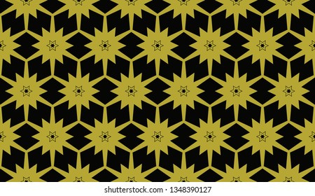 Yellow . abstract seamless geometric pattern. for wallpapers, web page background, surface textures, Image for advertising booklets, banners. Vector illustration