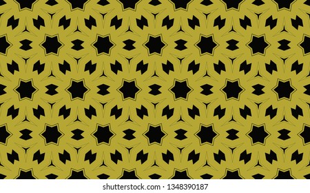 Yellow . abstract seamless geometric pattern. for wallpapers, web page background, surface textures, Image for advertising booklets, banners. Vector illustration