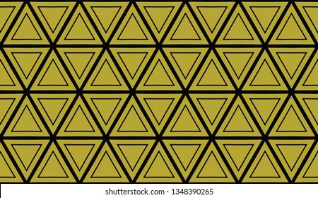 Yellow . abstract seamless geometric pattern. for wallpapers, web page background, surface textures, Image for advertising booklets, banners. Vector illustration