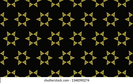 Yellow . abstract seamless geometric pattern. for wallpapers, web page background, surface textures, Image for advertising booklets, banners. Vector illustration