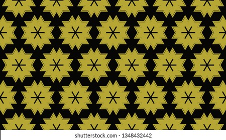 Yellow . abstract seamless geometric pattern. for wallpapers, web page background, surface textures, Image for advertising booklets, banners. Vector illustration