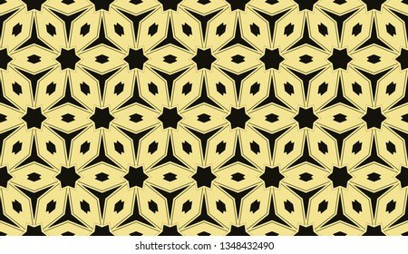Yellow . abstract seamless geometric pattern. for wallpapers, web page background, surface textures, Image for advertising booklets, banners. Vector illustration