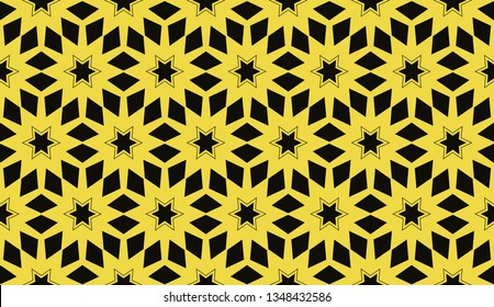 Yellow . abstract seamless geometric pattern. for wallpapers, web page background, surface textures, Image for advertising booklets, banners. Vector illustration