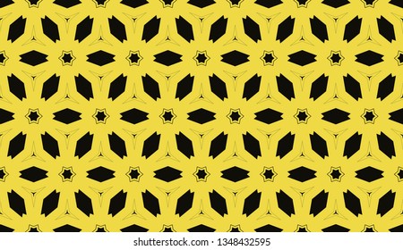 Yellow . abstract seamless geometric pattern. for wallpapers, web page background, surface textures, Image for advertising booklets, banners. Vector illustration