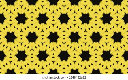 Yellow . abstract seamless geometric pattern. for wallpapers, web page background, surface textures, Image for advertising booklets, banners. Vector illustration