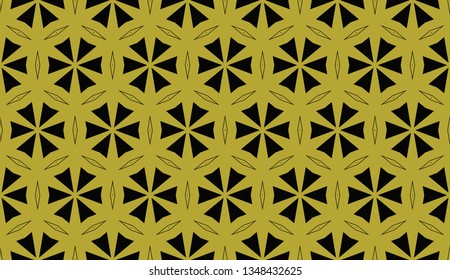 Yellow . abstract seamless geometric pattern. for wallpapers, web page background, surface textures, Image for advertising booklets, banners. Vector illustration