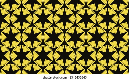 Yellow . abstract seamless geometric pattern. for wallpapers, web page background, surface textures, Image for advertising booklets, banners. Vector illustration