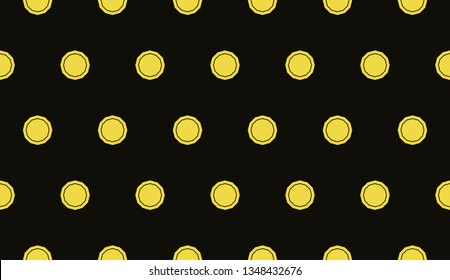 Yellow . abstract seamless geometric pattern. for wallpapers, web page background, surface textures, Image for advertising booklets, banners. Vector illustration
