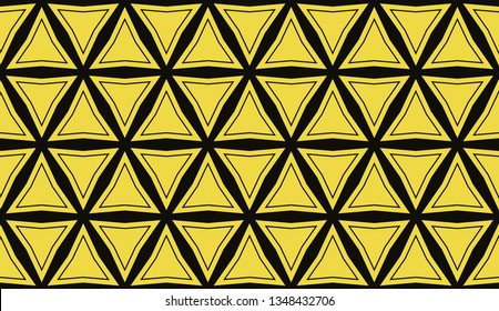 Yellow . abstract seamless geometric pattern. for wallpapers, web page background, surface textures, Image for advertising booklets, banners. Vector illustration