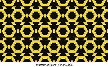 Yellow . abstract seamless geometric pattern. for wallpapers, web page background, surface textures, Image for advertising booklets, banners. Vector illustration