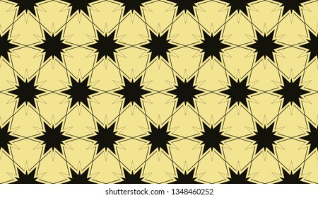 Yellow . abstract seamless geometric pattern. for wallpapers, web page background, surface textures, Image for advertising booklets, banners. Vector illustration