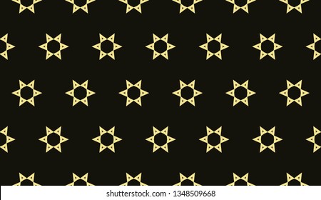 Yellow . abstract seamless geometric pattern. for wallpapers, web page background, surface textures, Image for advertising booklets, banners. Vector illustration