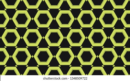 Yellow . abstract seamless geometric pattern. for wallpapers, web page background, surface textures, Image for advertising booklets, banners. Vector illustration