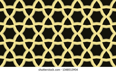 Yellow . abstract seamless geometric pattern. for wallpapers, web page background, surface textures, Image for advertising booklets, banners. Vector illustration