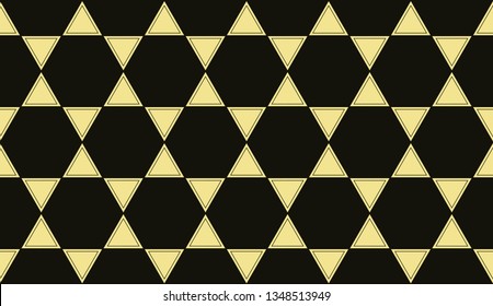 Yellow . abstract seamless geometric pattern. for wallpapers, web page background, surface textures, Image for advertising booklets, banners. Vector illustration