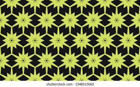 Yellow . abstract seamless geometric pattern. for wallpapers, web page background, surface textures, Image for advertising booklets, banners. Vector illustration
