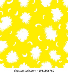 yellow abstract seamless pattern  monochrom 