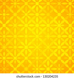 Yellow abstract shining background