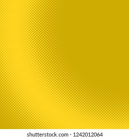 Yellow abstract simple halftone dot background pattern template