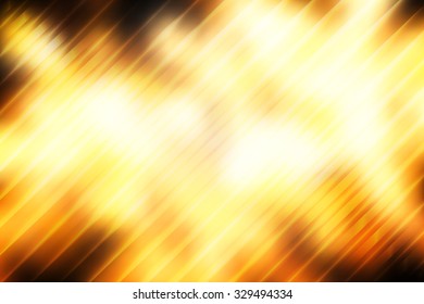 Yellow abstract smooth blur background with diagonal stripes.