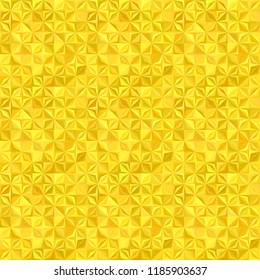 Yellow abstract striped mosaic pattern background - seamless graphic